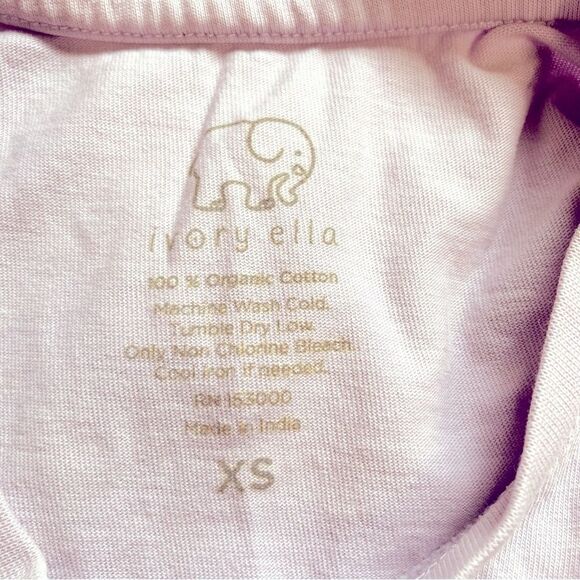 Elephant Ivory Ella Purple Girl's Sleeveless Tank Top XS - Picture 12 of 15